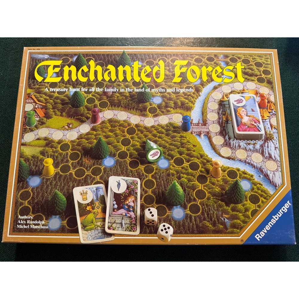 Vintage 1982 Ravensburger Enchanted Forest Board Game Treasure Hunt Item 484